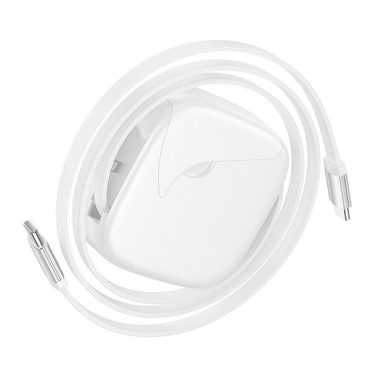 Καλώδιο Δεδομένων και Φόρτισης USB-C - USB-C HOCO U140, 60W, 0.95m, Λευκό