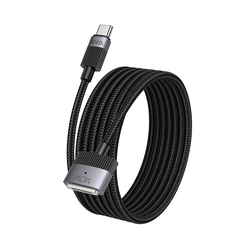 Καλώδιο Φόρτισης HOCO U141, USB-C - MagSafe 3, 140W, 1.8m, Μαύρο