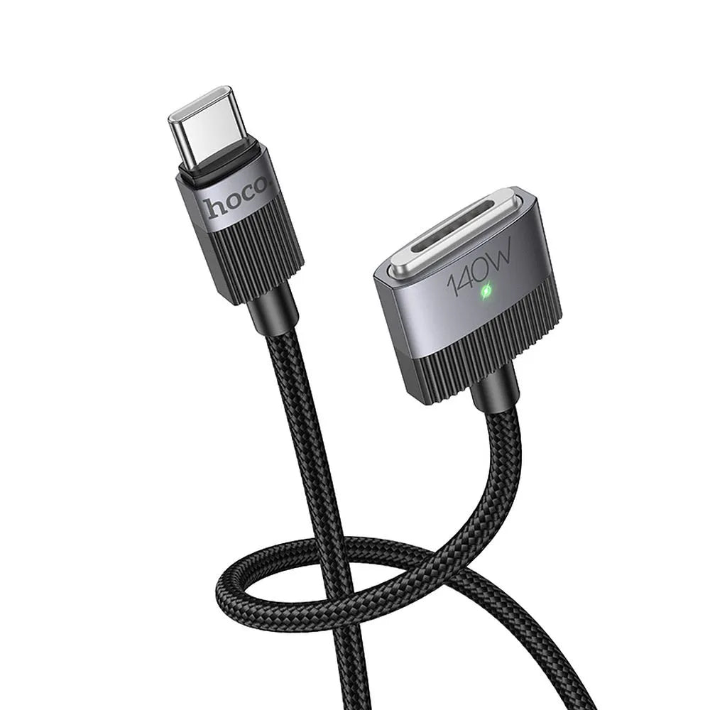 Καλώδιο Φόρτισης HOCO U141, USB-C - MagSafe 3, 140W, 1.8m, Μαύρο