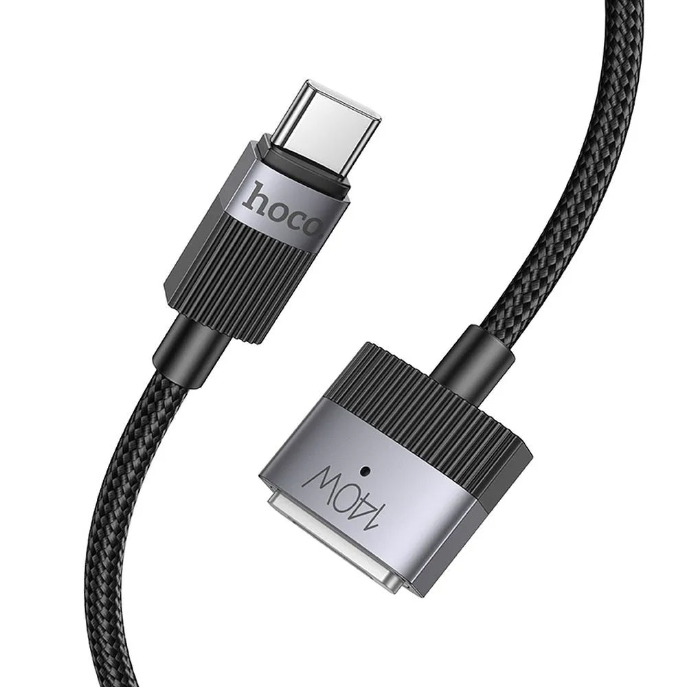 Καλώδιο Φόρτισης HOCO U141, USB-C - MagSafe 3, 140W, 1.8m, Μαύρο
