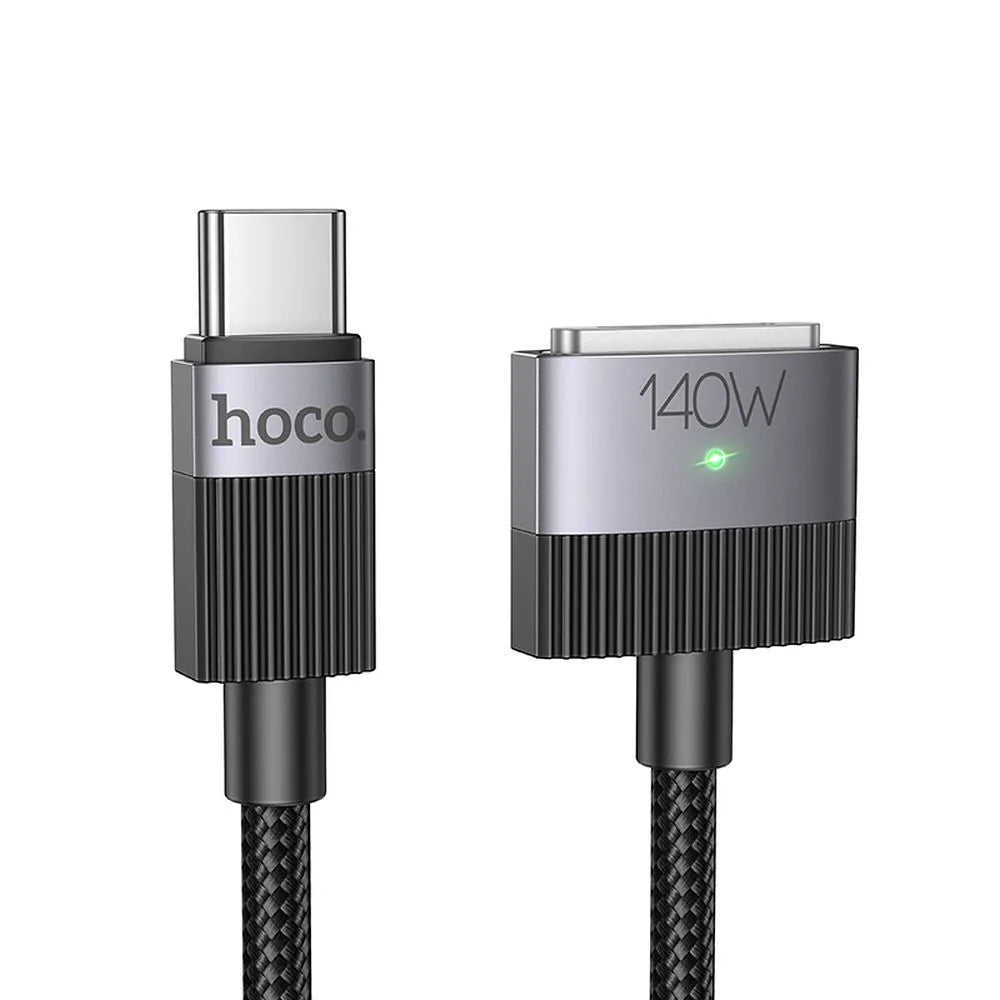 Καλώδιο Φόρτισης HOCO U141, USB-C - MagSafe 3, 140W, 1.8m, Μαύρο