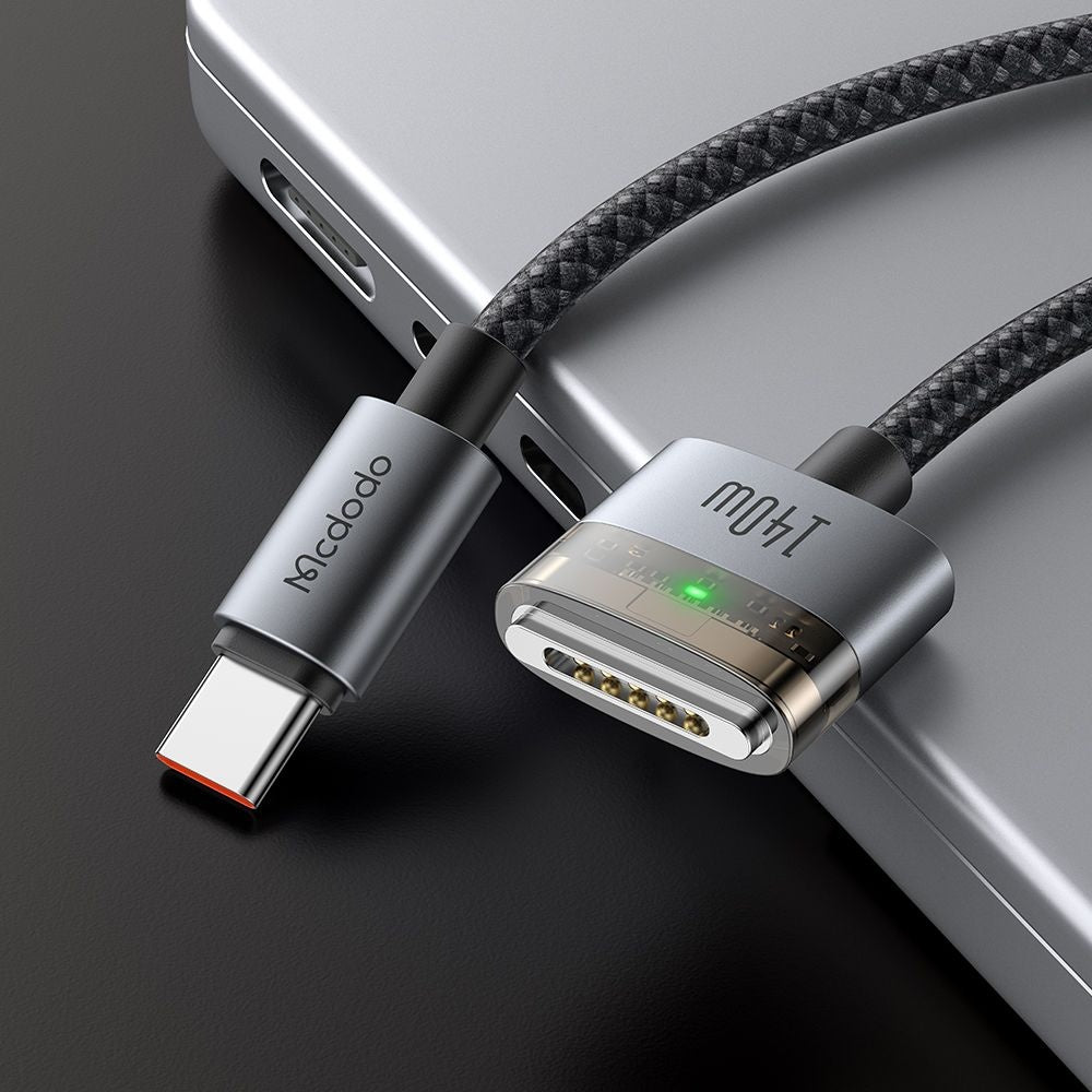 Καλώδιο Φόρτισης McDodo CA-2070, USB-C - MagSafe 3, 140W, 2m, Μαύρο