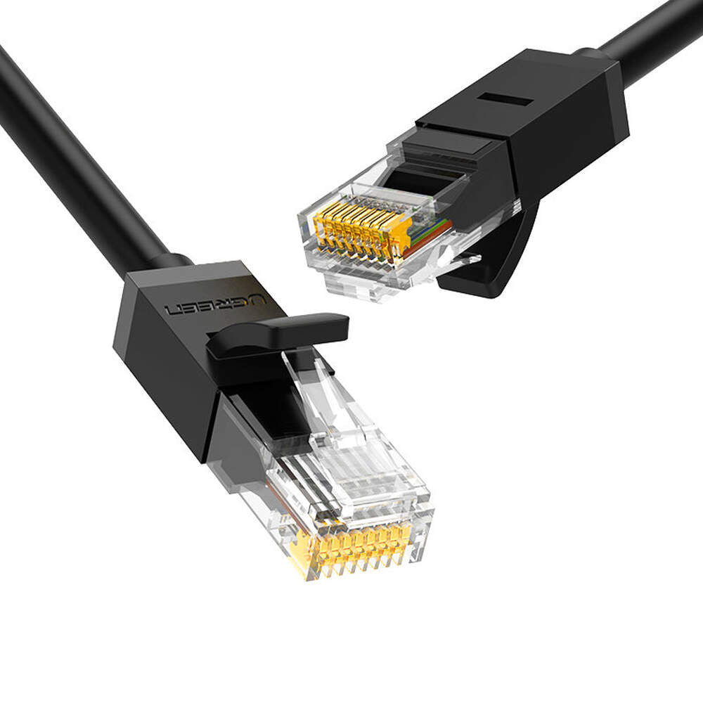 Καλώδιο Δικτύου UGREEN NW102, UTP, Cat6, 0.5m, Μαύρο
