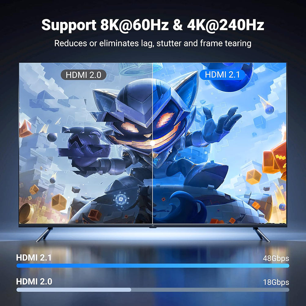 Καλώδιο Βίντεο Ugreen HD140 (80405), HDMI - HDMI, 5m, Μαύρο