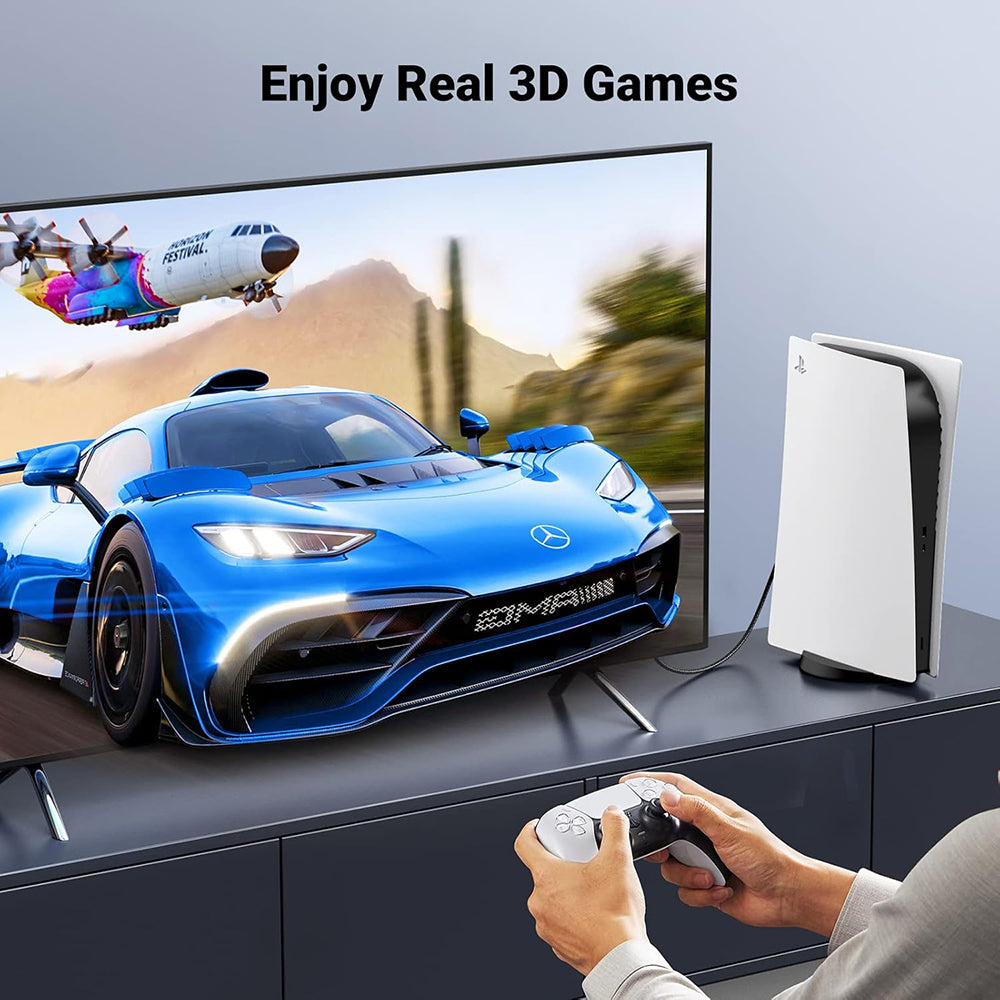 Καλώδιο Βίντεο Ugreen HD140 (80405), HDMI - HDMI, 5m, Μαύρο