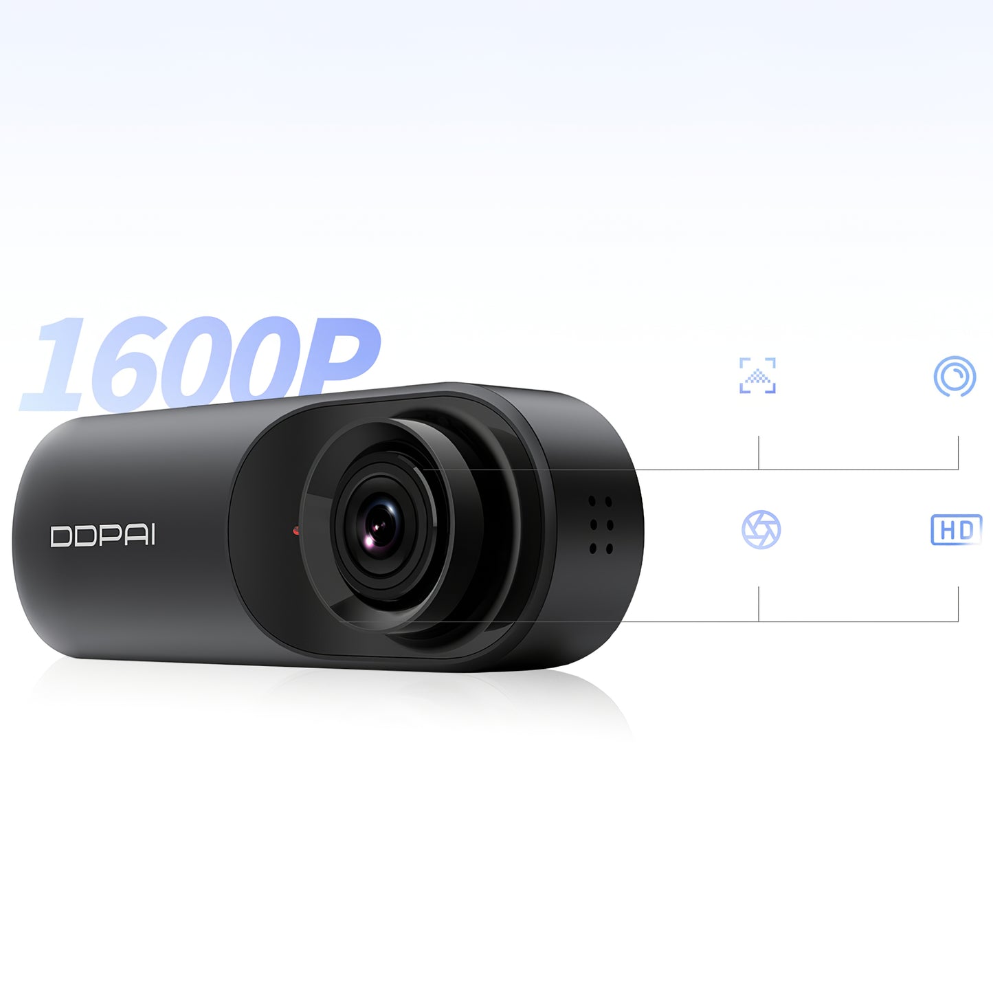 Κάμερα Αυτοκινήτου Εμπρός Πίσω DDPAI mola N3 Pro, 1600P, Wi-Fi