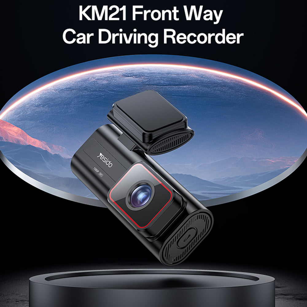 Κάμερα Αυτοκινήτου Yesido KM21, 1080P, Wi-Fi, Οθόνη 1.47 ιντσών