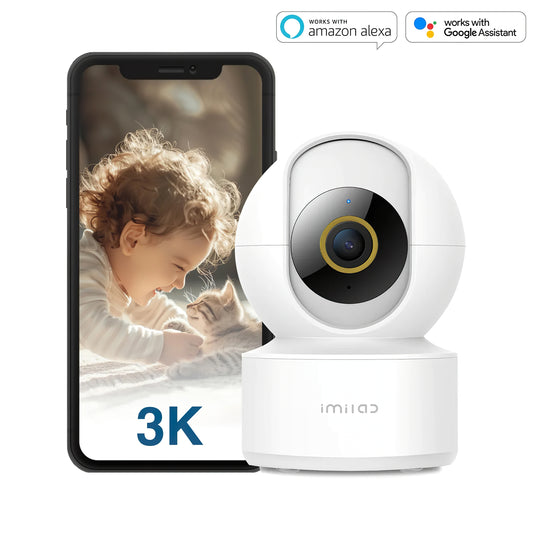 Κάμερα Παρακολούθησης iMILAB C22, Wi-Fi, 3K, Εσωτερικού Χώρου CMSXJ60A
