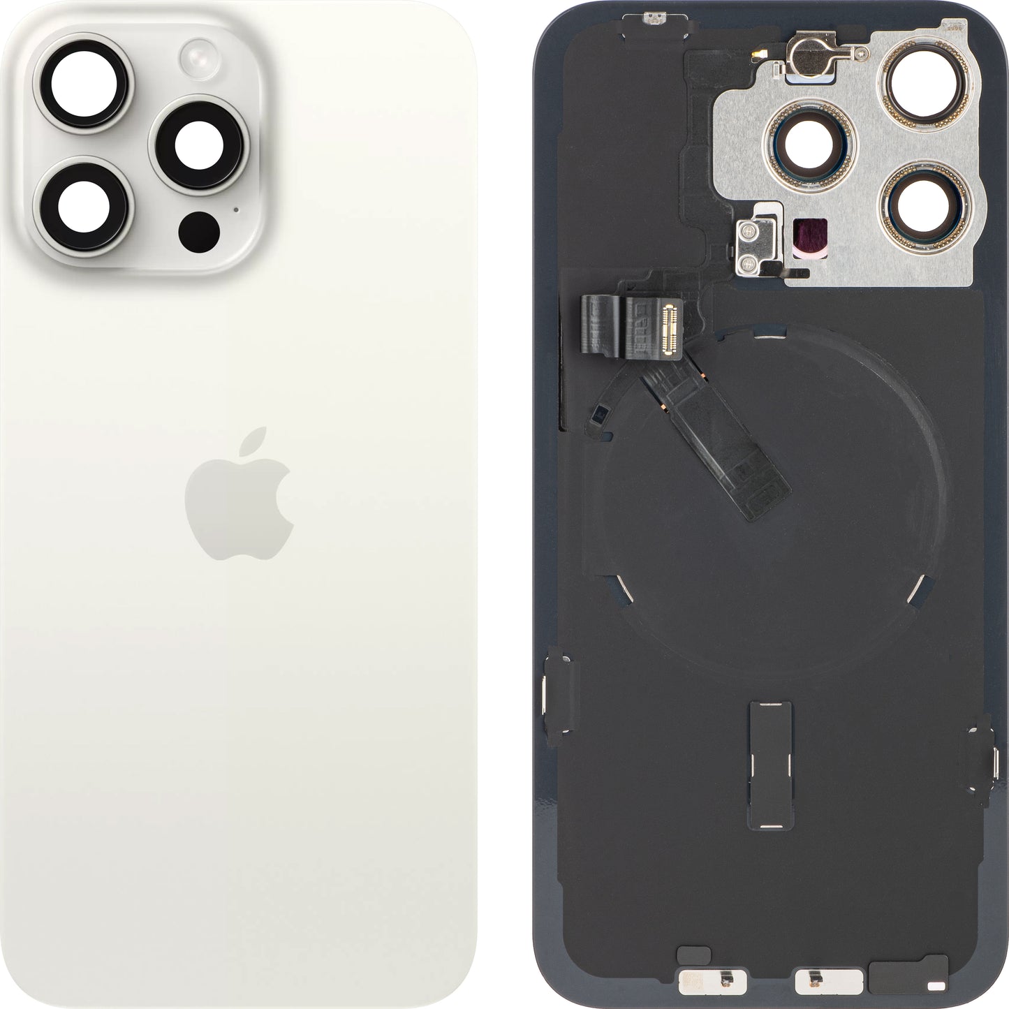 Κάλυμμα Μπαταρίας Apple iPhone 15 Pro Max, Λευκό (White Titanium), Swap