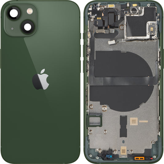 Κάλυμμα Μπαταρίας Apple iPhone 13, Με Μεσαία Θήκη, Πράσινο, Swap