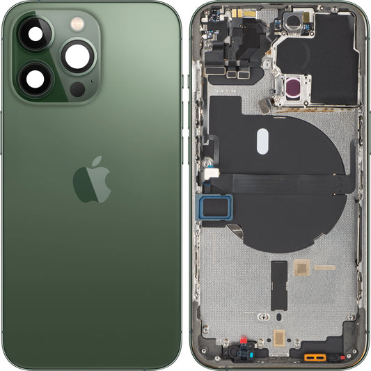 Κάλυμμα Μπαταρίας Apple iPhone 13 Pro, Με Μεσαία Θήκη, Πράσινο (Alpine Green), Swap
