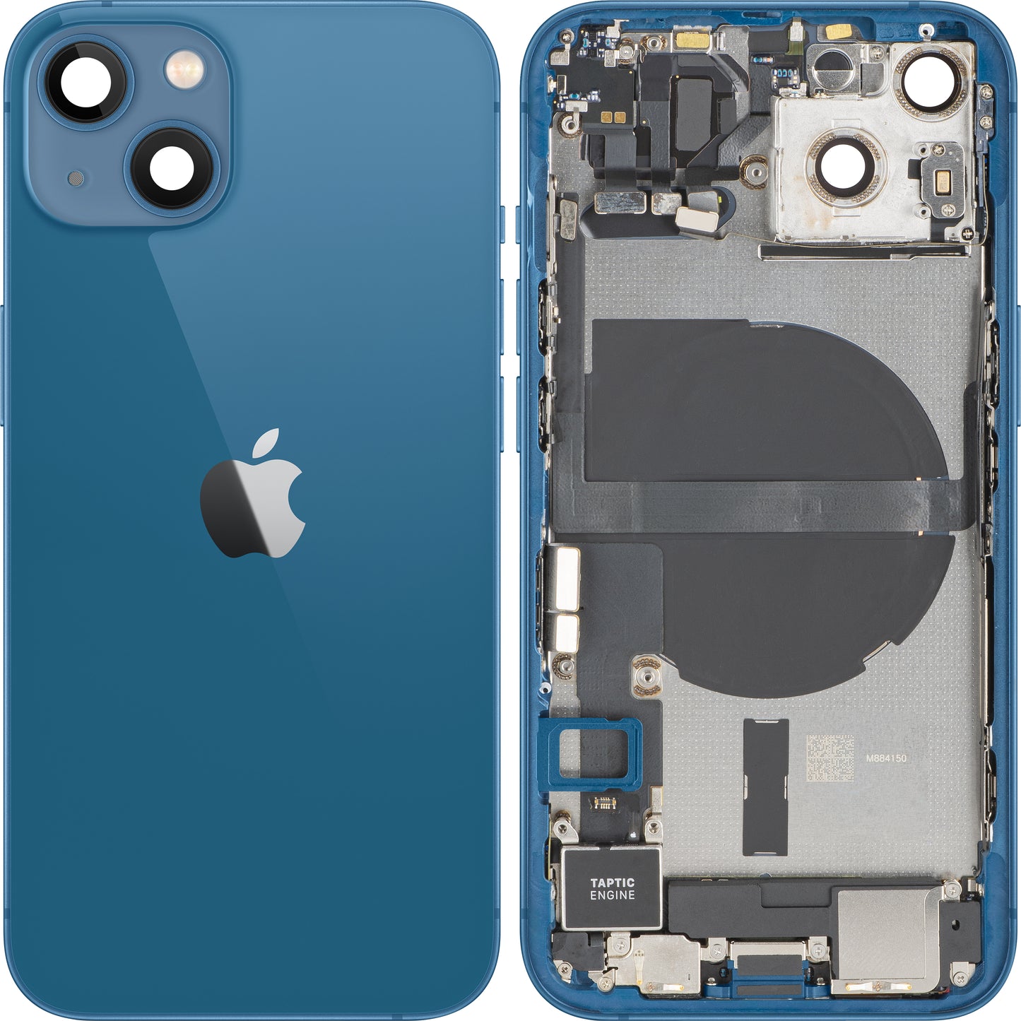 Κάλυμμα Μπαταρίας Apple iPhone 13, Με Μεσαίο Πλαίσιο, Πλήρη Εξαρτήματα, Μπλε, Swap