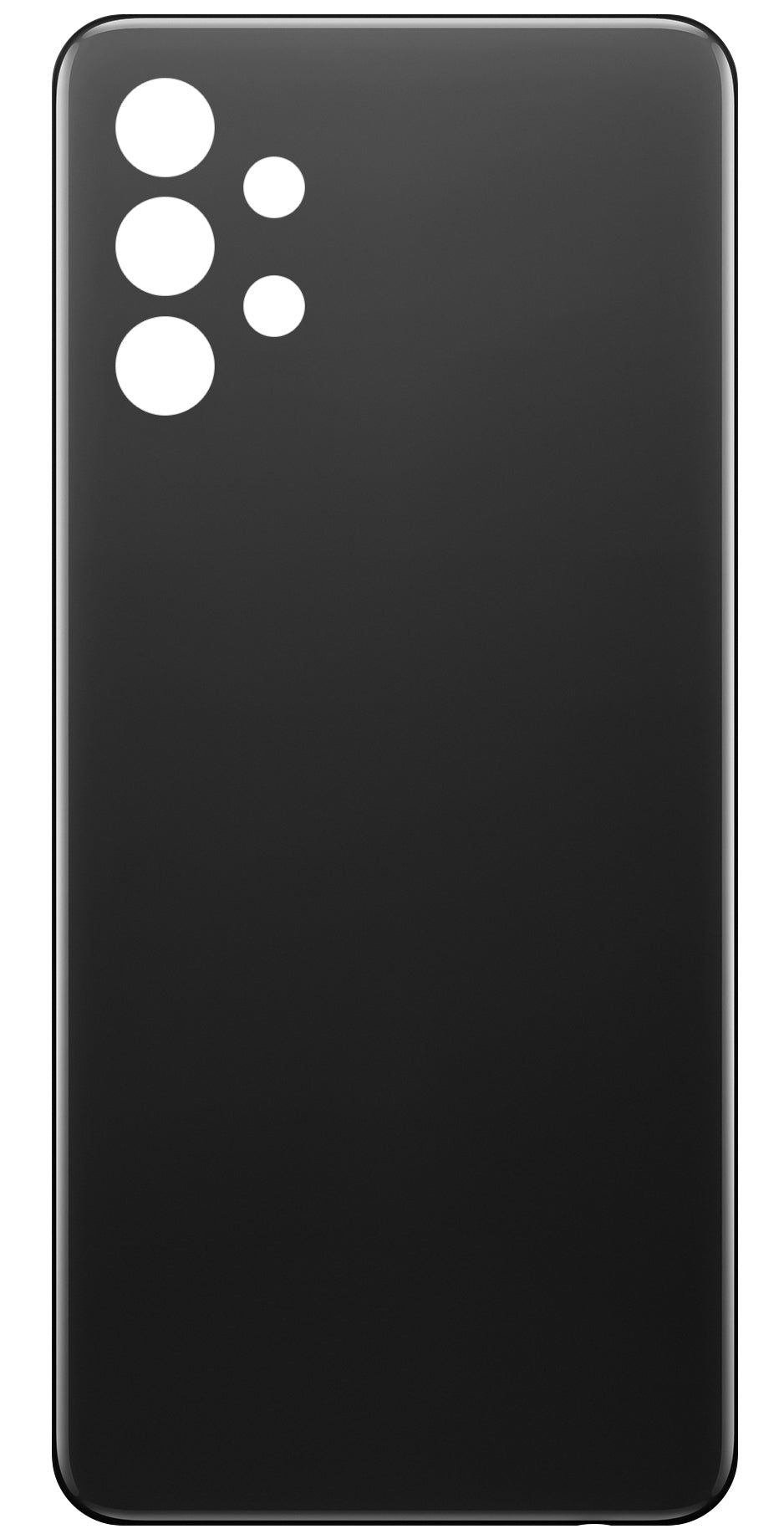 Καπάκι Μπαταρίας συμβατό με Samsung Galaxy A32 A325, Μαύρο