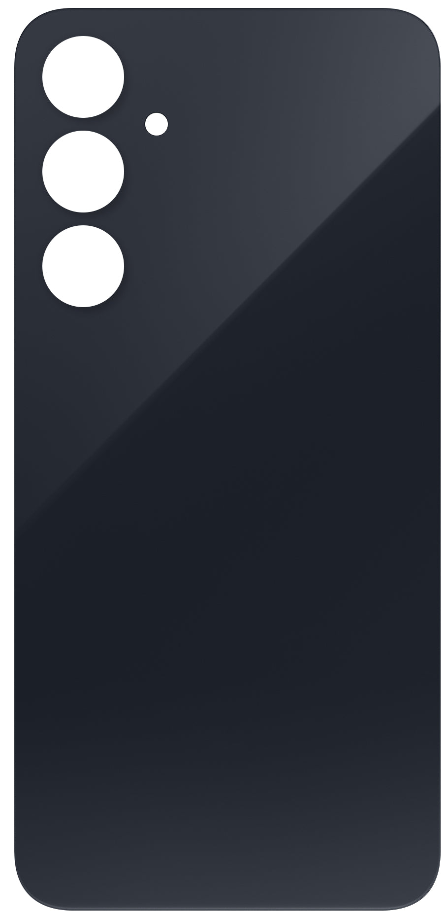 Καπάκι Μπαταρίας συμβατό με Samsung Galaxy A35 5G A356, Μπλε Σκούρο