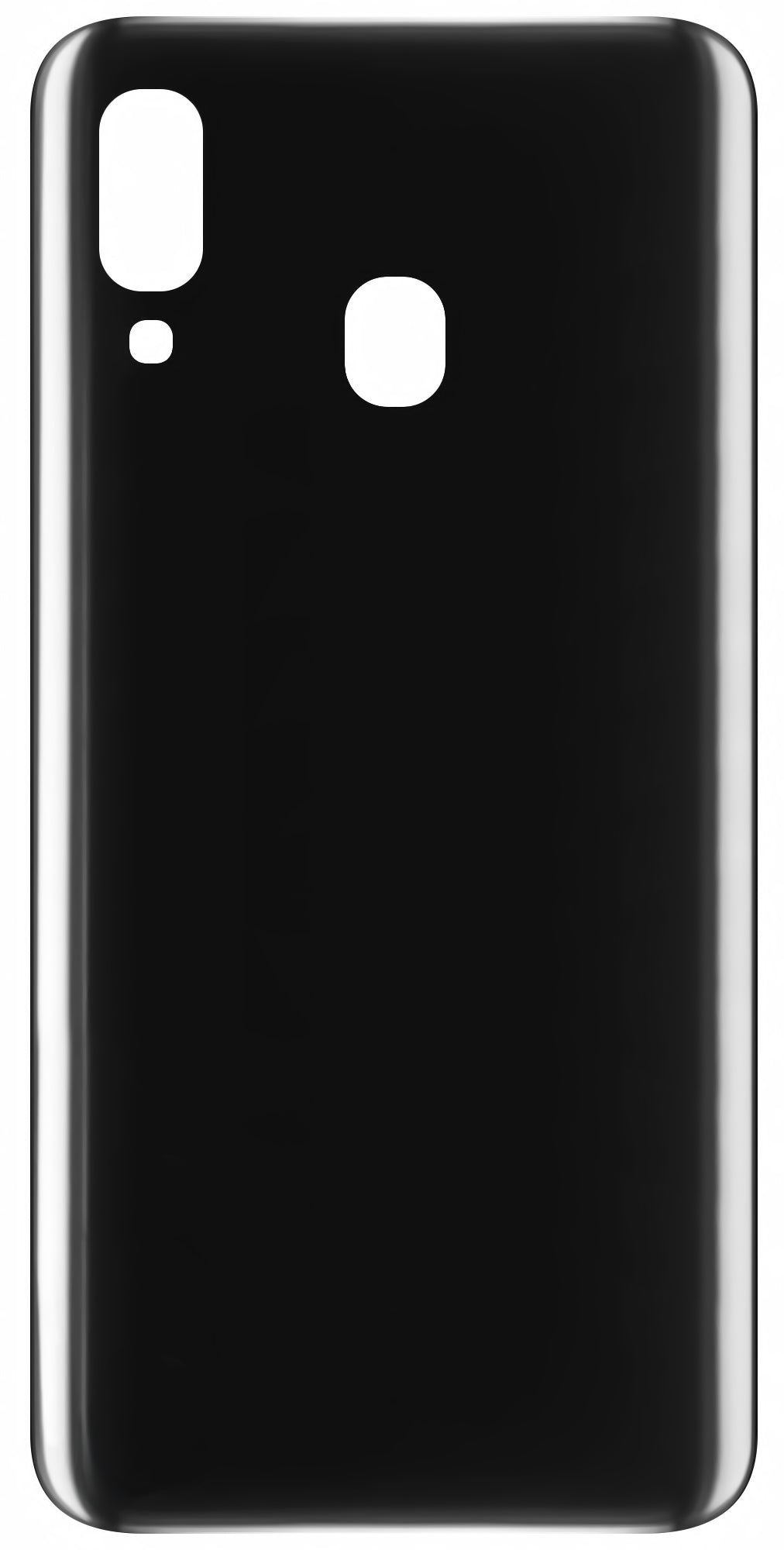 Καπάκι Μπαταρίας συμβατό με Samsung Galaxy A40 A405, Μαύρο