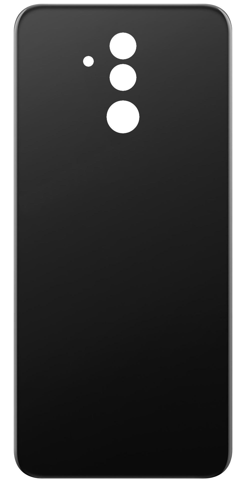 Κάλυμμα Μπαταρίας συμβατό με Huawei Mate 20 Lite, Μαύρο