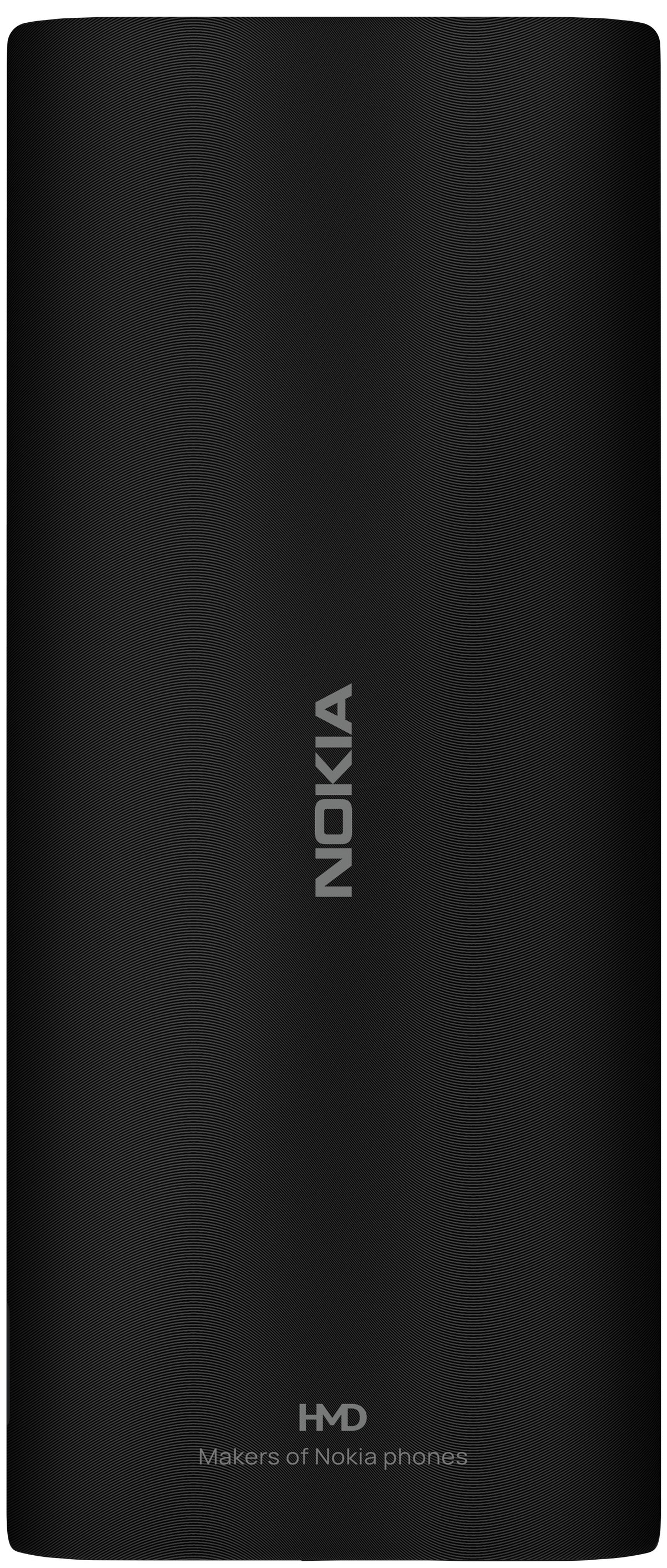 Κάλυμμα Μπαταρίας HMD 105 / Nokia 105 (2024), Μαύρο, Service Pack SP20Z17Z3241S