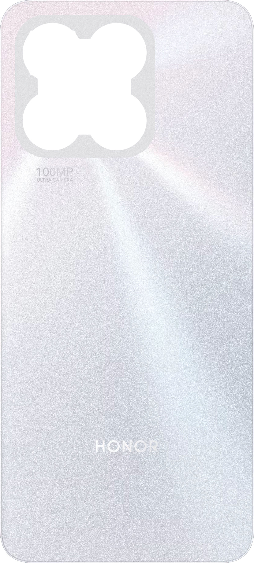 Καπάκι Μπαταρίας Honor X8a, Ασημί (Titanium Silver), Service Pack 0235AEUR