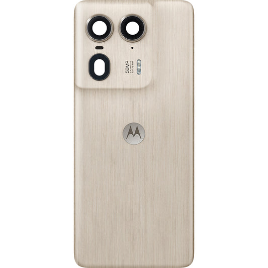 Κάλυμμα μπαταρίας Motorola Edge 50 Ultra, μπεζ (σκανδιναβικό ξύλο), πακέτο σέρβις 5S58C24472