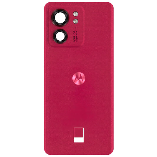 Κάλυμμα μπαταρίας Motorola Edge 40, κόκκινο (Viva Magenta), Service Pack 5S58C22715