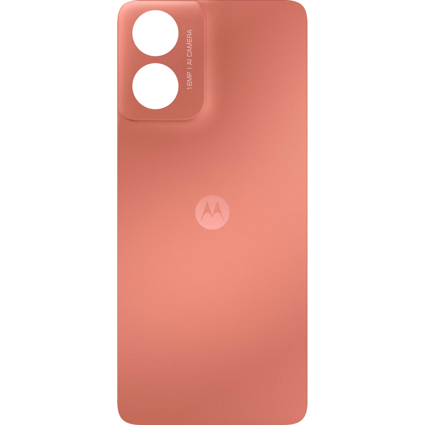 Καπάκι μπαταρίας Motorola Moto G04, πορτοκαλί (Sunrise Orange), Service Pack 5S58C23913