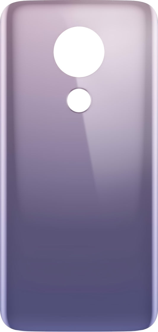 Καπάκι μπαταρίας Motorola Moto G7 Power, μωβ (παγωμένο βιολετί), Ανταλλαγή