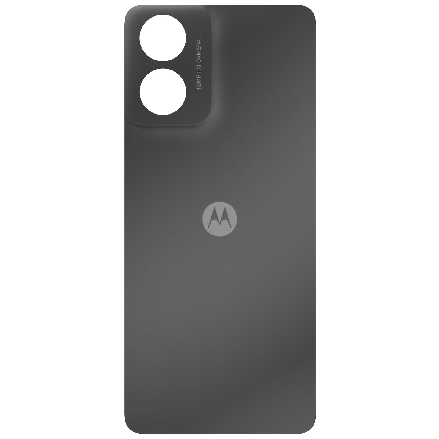 Κάλυμμα μπαταρίας Motorola Moto E14, γκρι (γκρι γραφίτη), Ανταλλαγή