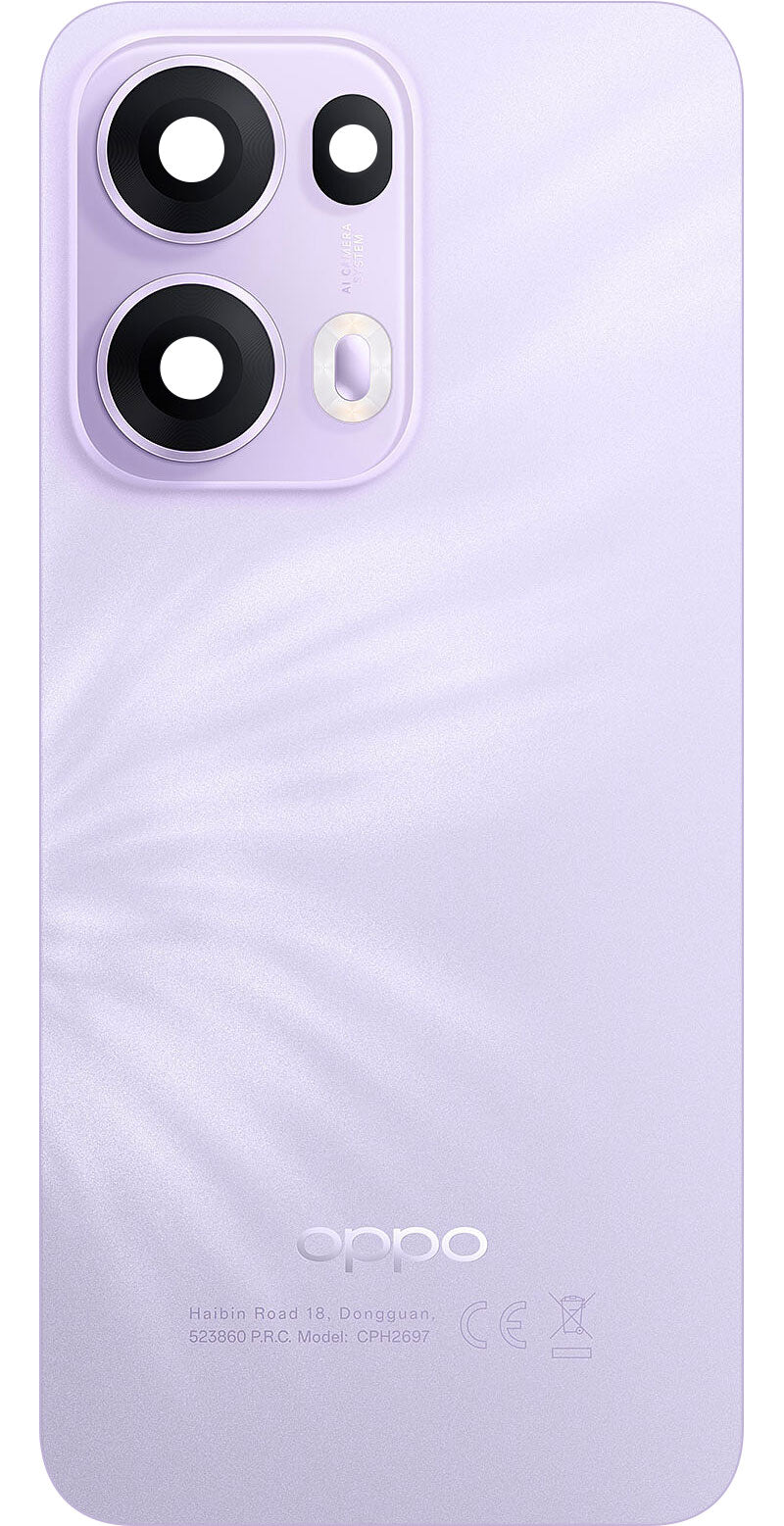 Κάλυμμα Μπαταρίας Oppo Reno13 Pro, Μωβ (Plume Purple), Service Pack 621033000470