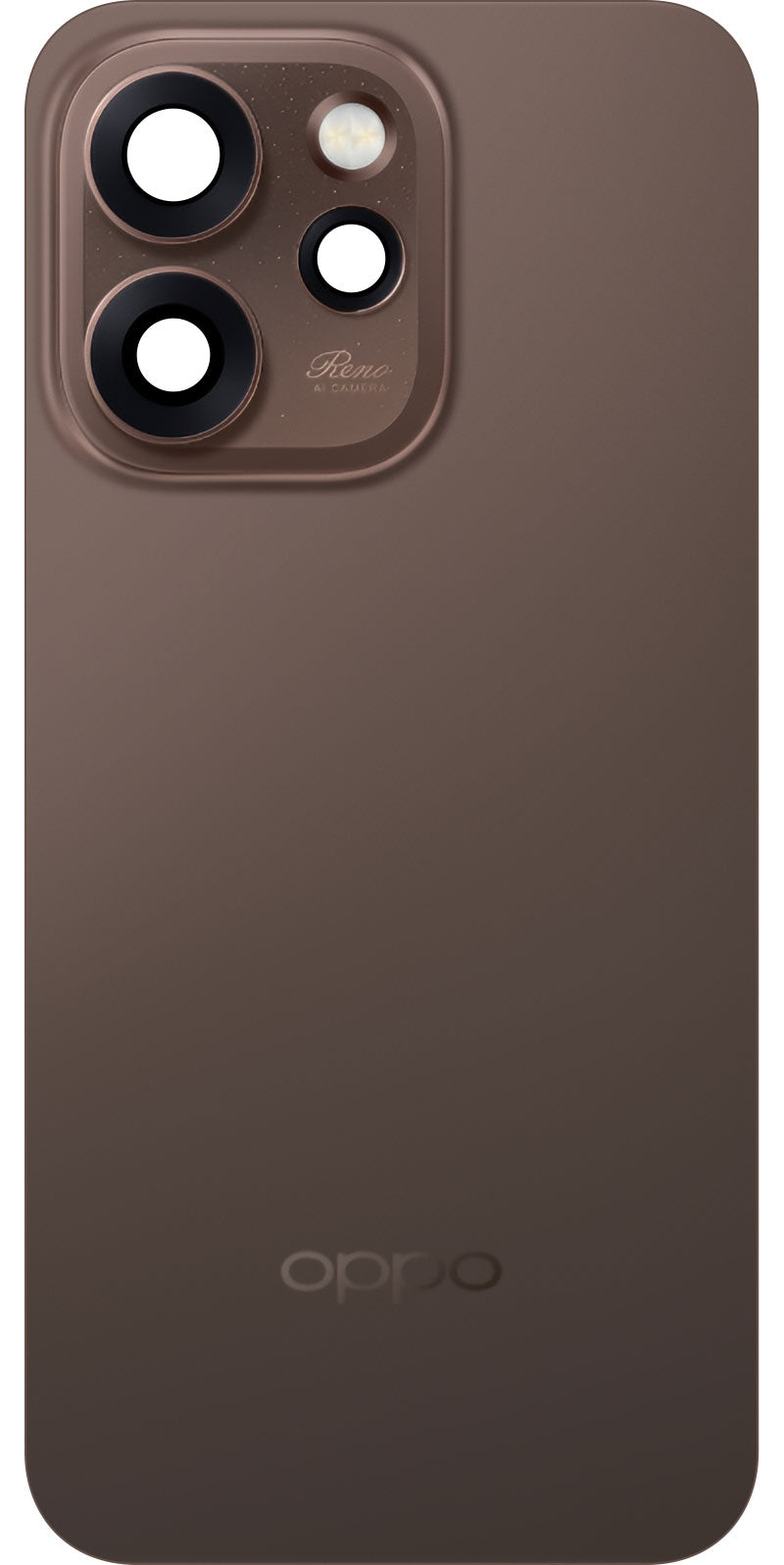 Κάλυμμα Μπαταρίας Oppo Reno15 Pro Mini / Reno15 Pro, Καφέ (Dusk Brown /Cocoa Brown), Service Pack 621033000912