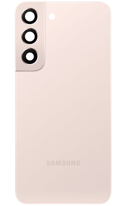 Κάλυμμα Μπαταρίας Samsung Galaxy S22 5G S901, Ροζ Χρυσό, Service Pack GH82-27434D