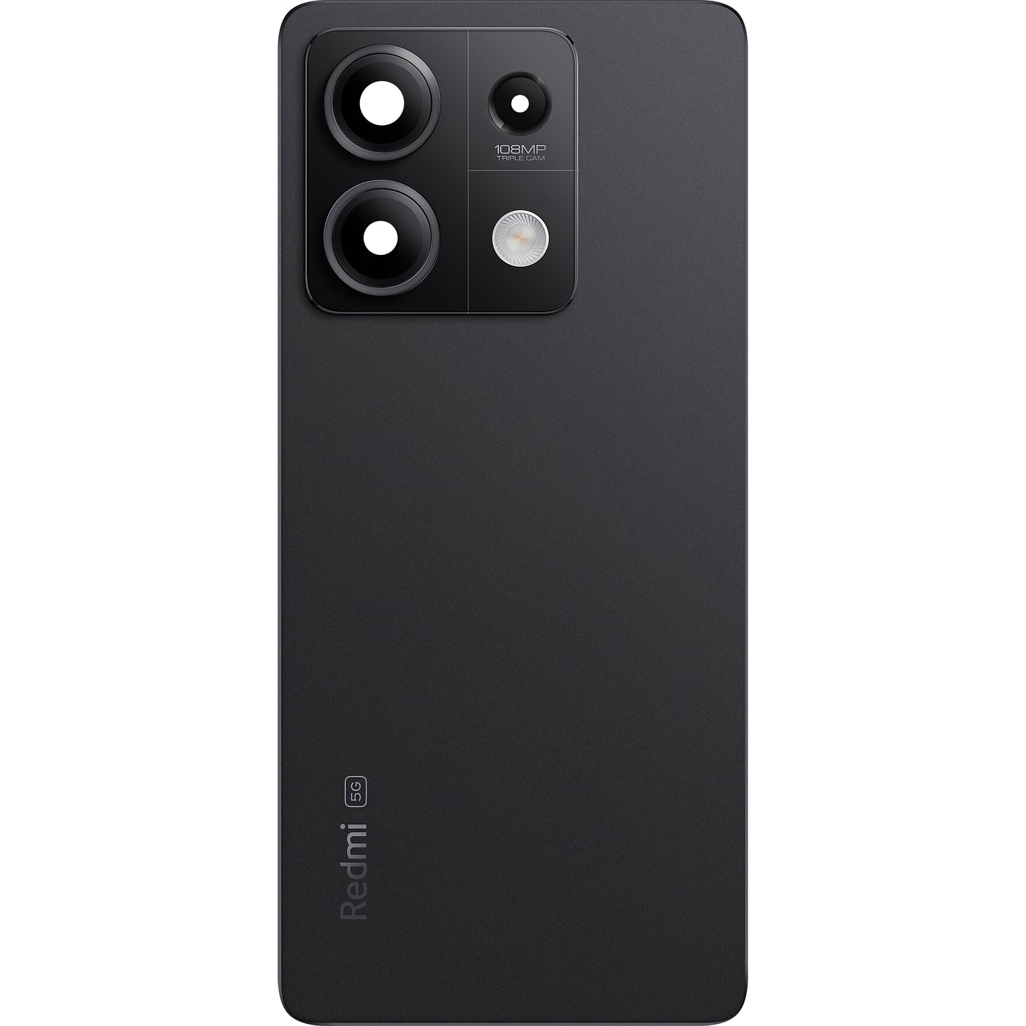 Καπάκι μπαταρίας Xiaomi Redmi Note 13 5G, μαύρο Stealth, Service Pack 5600160N1700