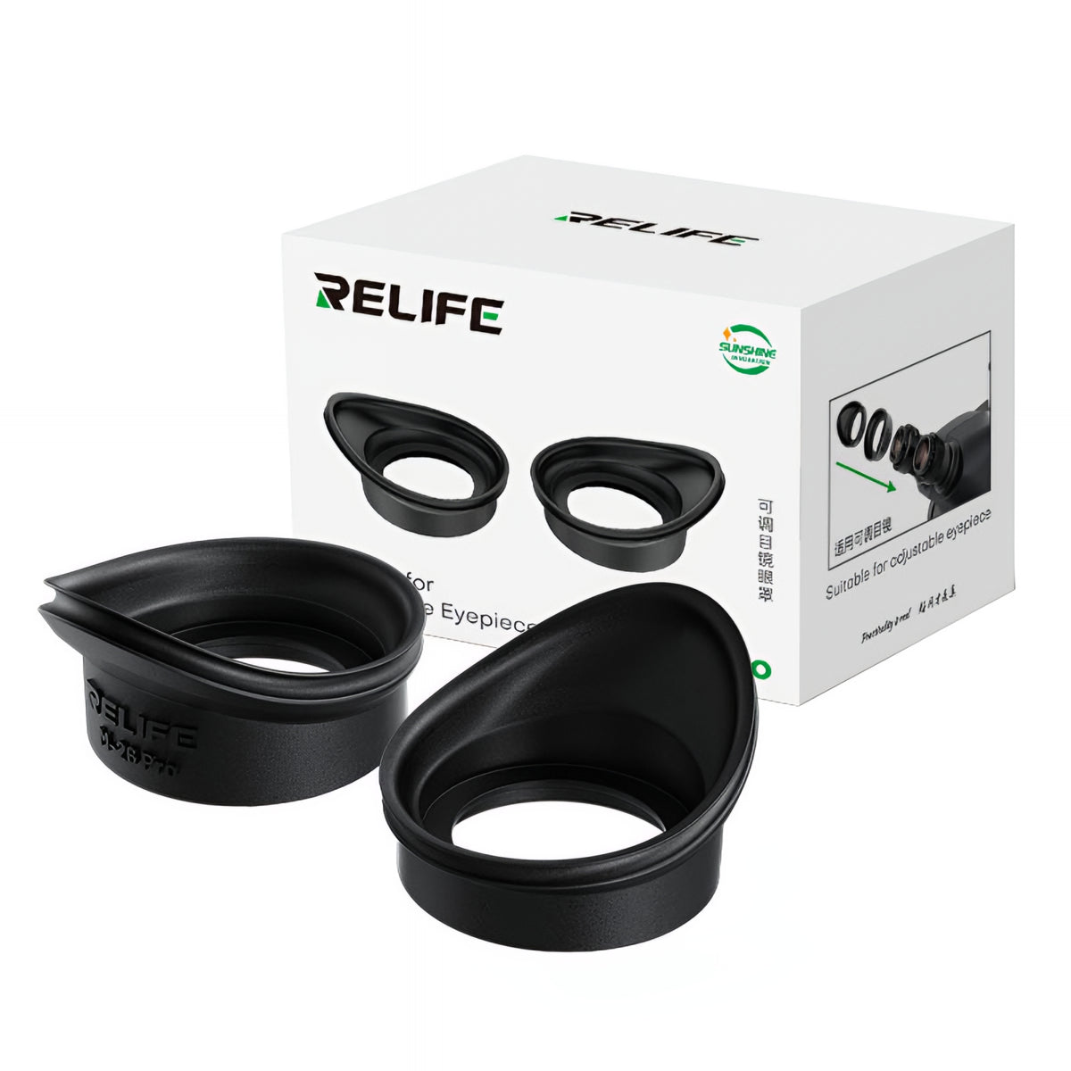 Καπάκι Προστασίας Relife M-26 Pro Max για Φακό Μικροσκοπίου, Σετ 2 τεμάχια