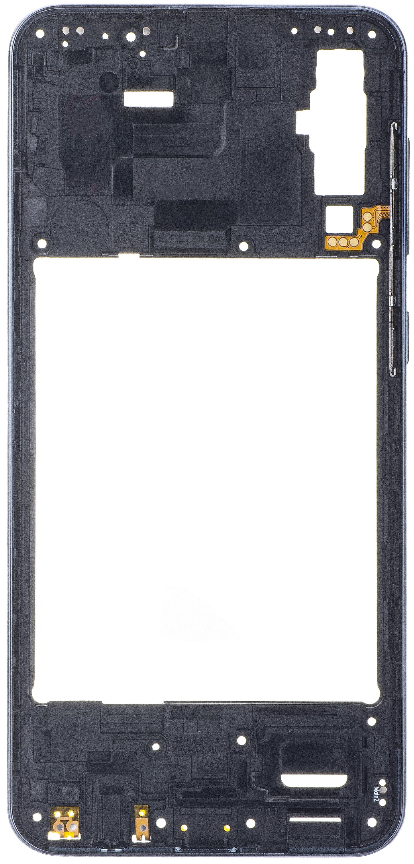Middle Case Samsung Galaxy A50 A505, Black