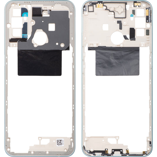 Μεσαίο περίβλημα Oppo A52, Λευκό