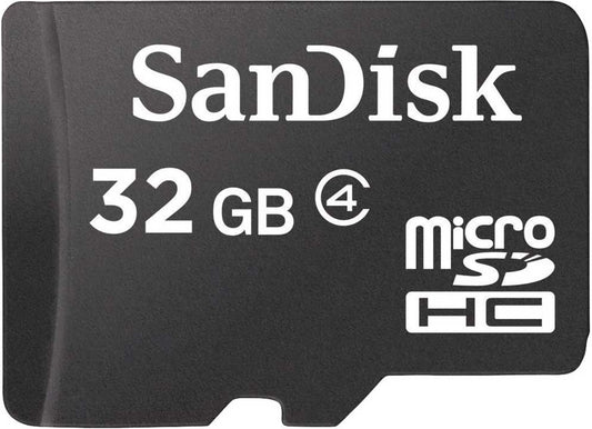 Κάρτα μνήμης SanDisk microSDHC, 32Gb, Class 4 SDSDQM-032G-B35