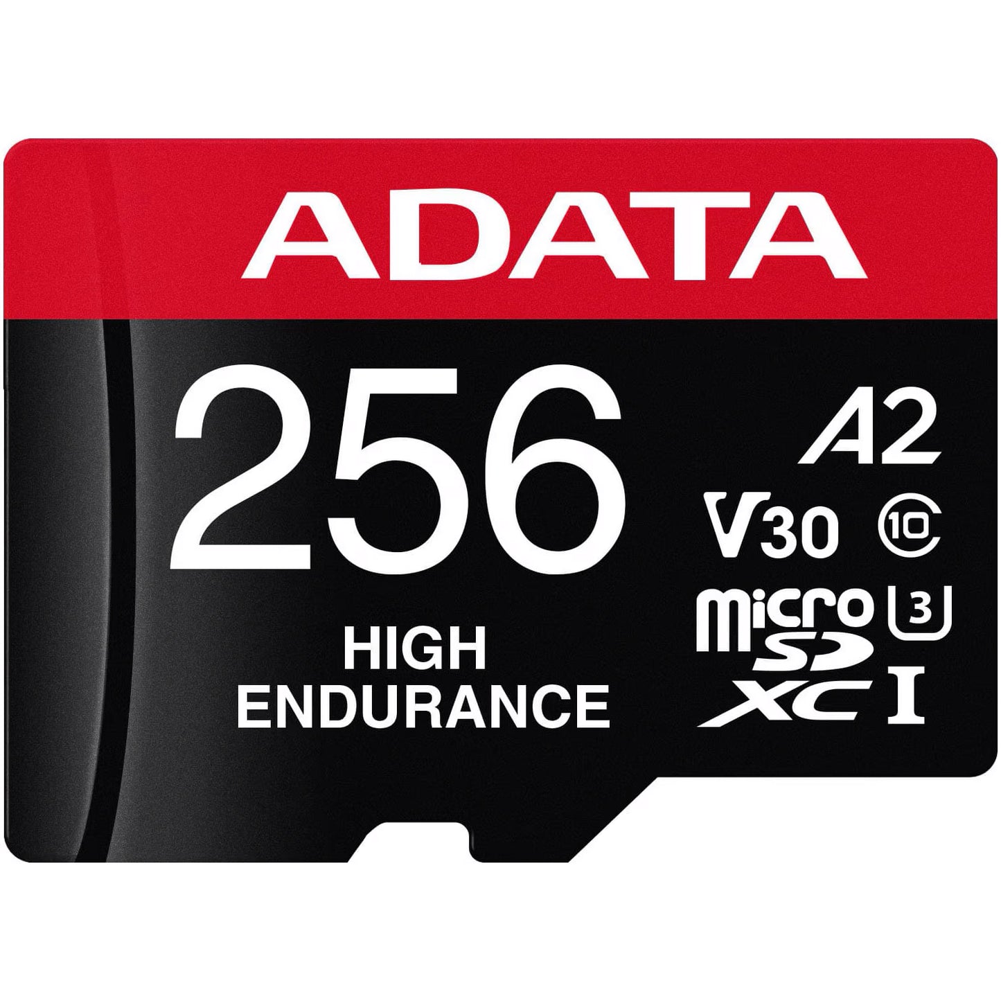 Κάρτα Μνήμης microSDXC Adata High Endurance, 256Gb, Κλάση 10 / UHS-1 U3, Με Προσαρμογέα AUSDX256GUI3V30SHA2-RA1