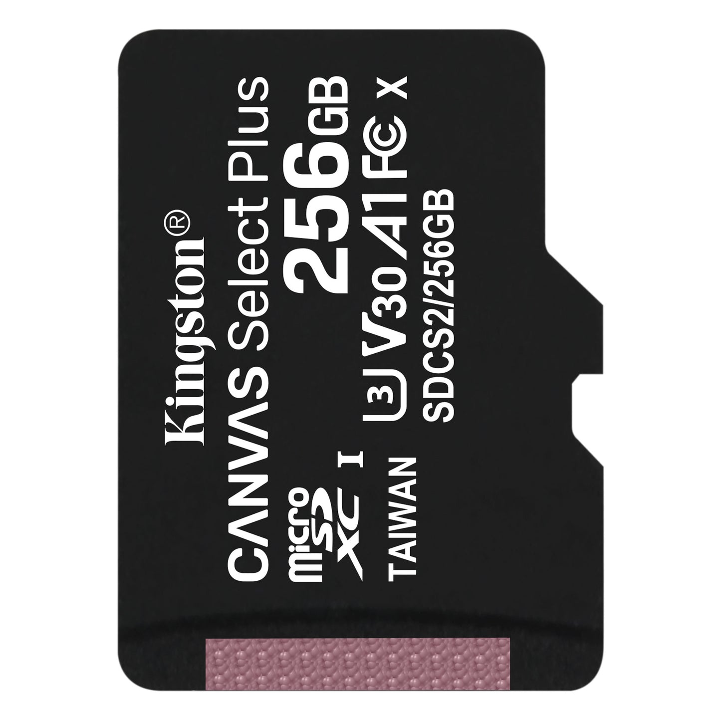 Κάρτα μνήμης Kingston Canvas Select Plus Android A1 microSDXC Kingston Canvas Select Plus Android A1, 256Gb, Class 10 / UHS-1 U1 SDCS2/256GBSP