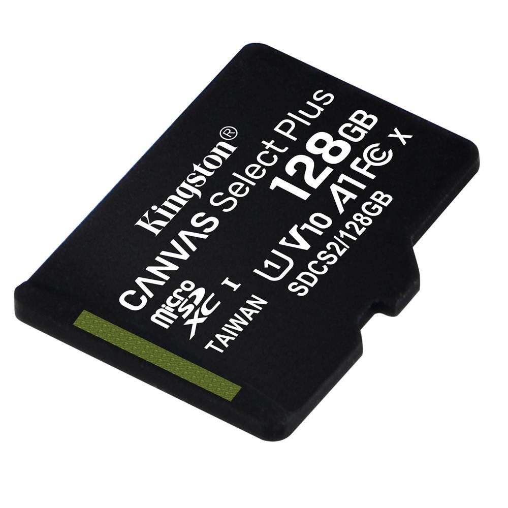 Κάρτα Μνήμης microSDXC Kingston Canvas Select Plus Android A1, 128Gb, Κατηγορία 10 / UHS-1 U1 SDCS2/128GBSP