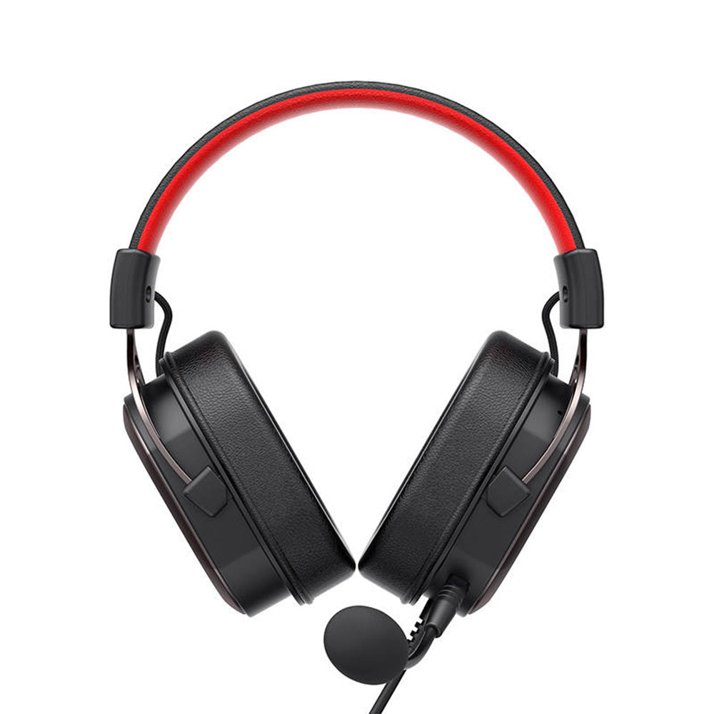 Ακουστικά Gaming 3.5mm HAVIT H2008d, 2m, Μαύρα Κόκκινα
