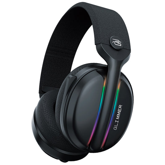 Ασύρματα Gaming Ακουστικά Proove Glimmer, RGB, BT / Wi-Fi / Wired, Μαύρο Μωβ WHGL00022016