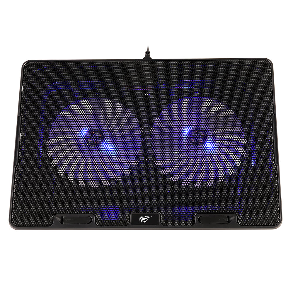 Cooler HAVIT F2083 για Laptop 9inch - 17inch, Μαύρο