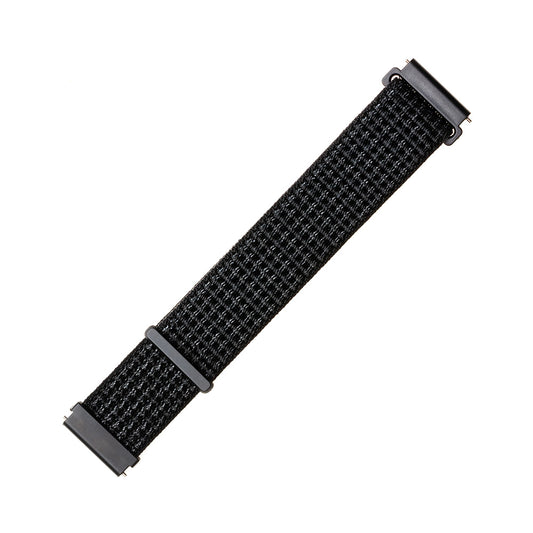 Λουράκι Fixed Nylon για Huawei Watch / Xiaomi Watch Series, 22mm, Ματ Μαύρο