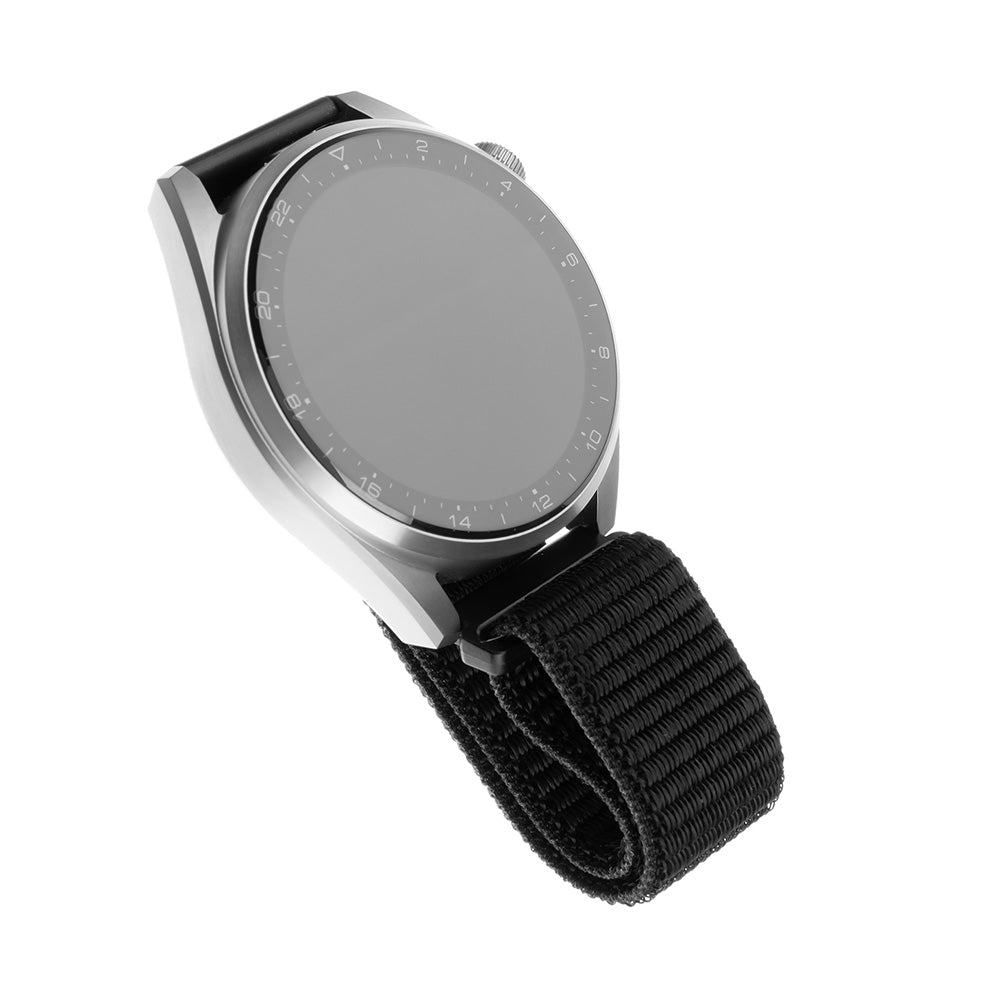 Λουράκι Fixed Nylon για Samsung Galaxy Watch / Huawei Watch Series, 20mm, Μαύρο