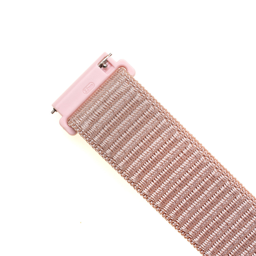 Λουράκι Fixed Nylon για Samsung Galaxy Watch / Huawei Watch Series, 20mm, Ροζ Χρυσό