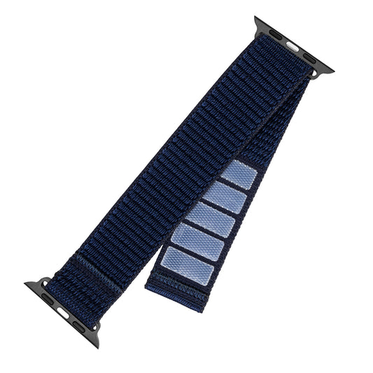 Λουράκι Fixed Nylon Sporty για Apple Watch 42mm / 41mm / 40mm / 38mm Series, Σκούρο Μπλε