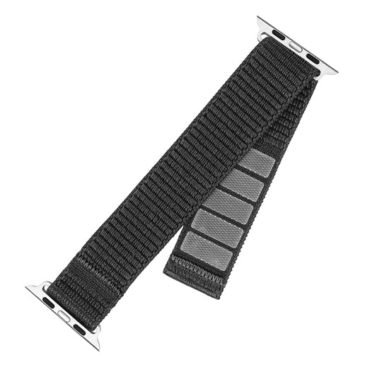 Λουράκι Fixed Nylon Sporty για Apple Watch 42mm / 41mm / 40mm / 38mm Series, Σκούρο Γκρι