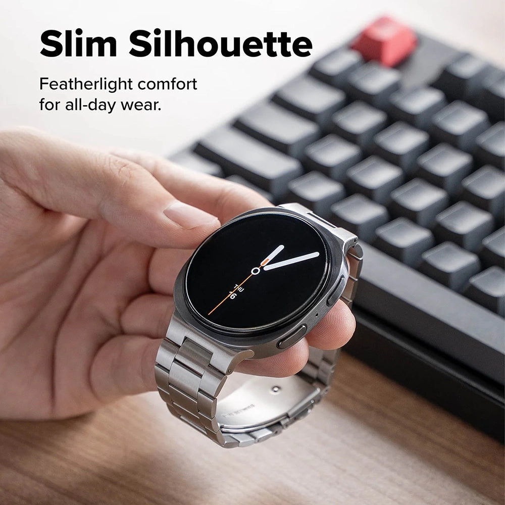 Λουράκι Ringke Metal One Air για Samsung Galaxy Watch8 / Watch8 Classic Series, Ασημί