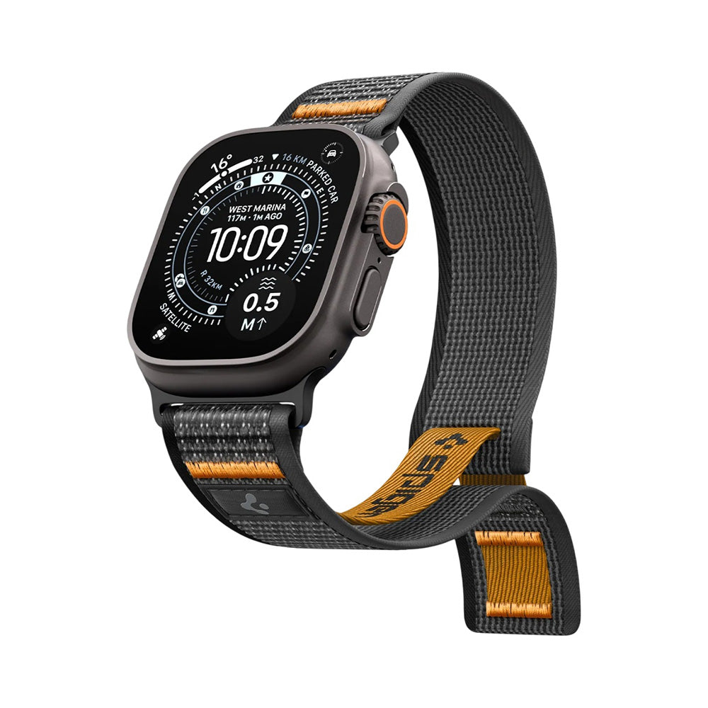Λουράκι Spigen Athlex Air 2 για Apple Watch 49mm / 46mm / 45mm / 44mm Series, Πορτοκαλί AMP10607