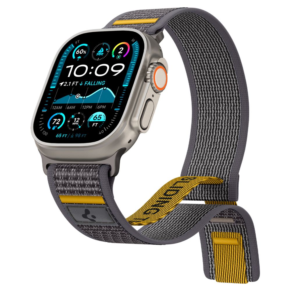 Λουράκι Spigen Athlex Air για Apple Watch 49mm / 46mm / 45mm / 44mm Series, Γκρι AMP09034