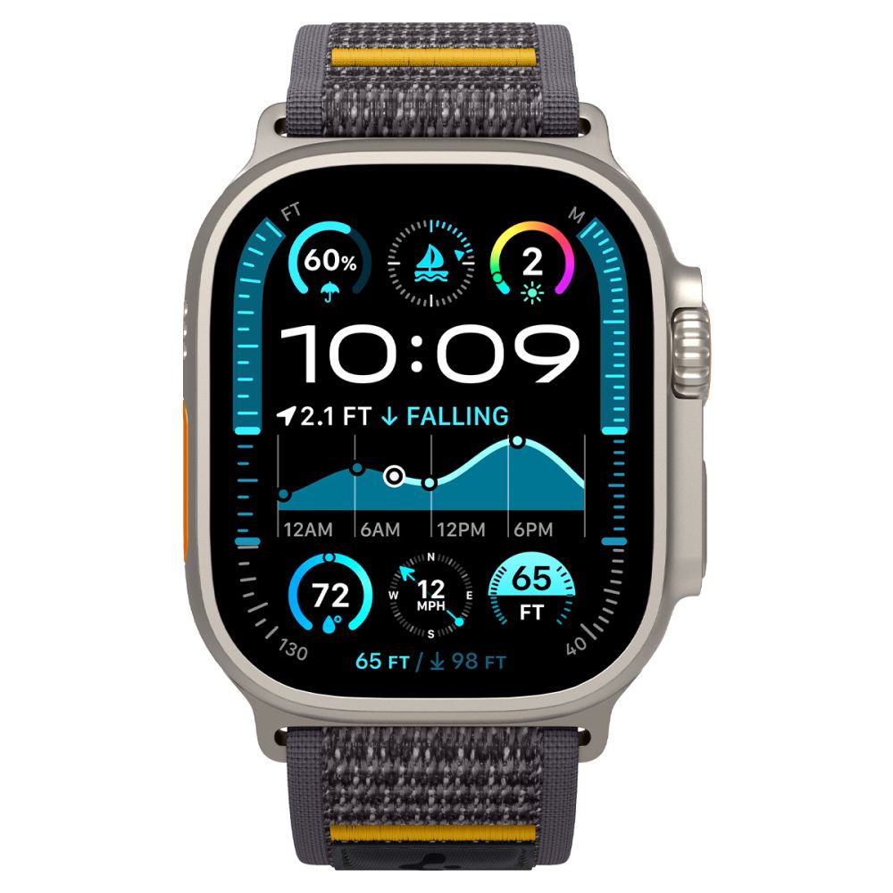 Λουράκι Spigen Athlex Air για Apple Watch 49mm / 46mm / 45mm / 44mm Series, Γκρι AMP09034